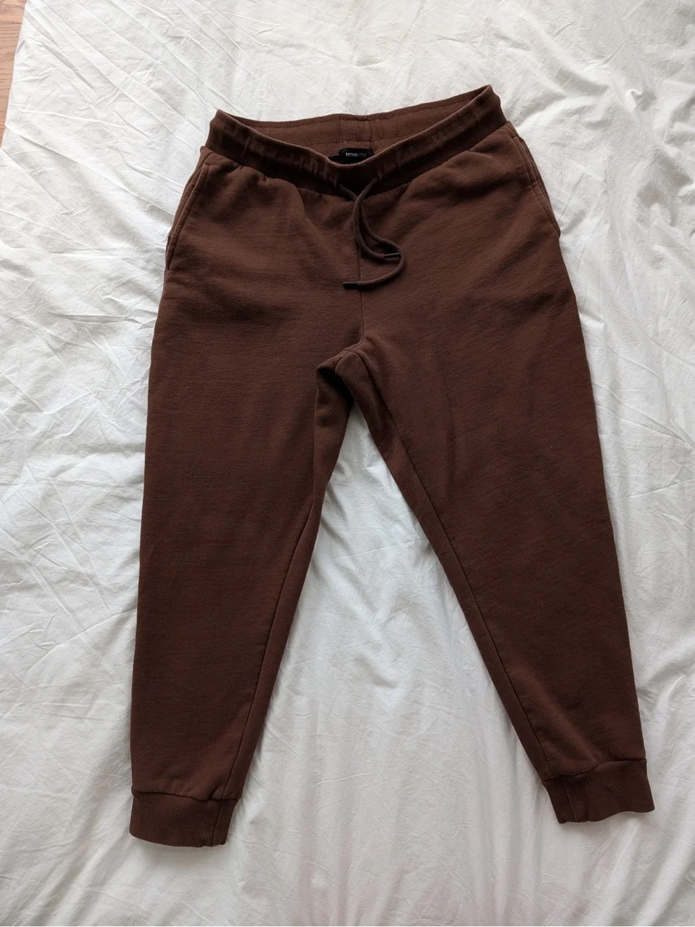 Depop Title: NovaMEN Brown Hoodie & Jogger Matching Sweatsuit Set Size XL